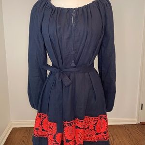 J Crew Navy Dress Size Medium